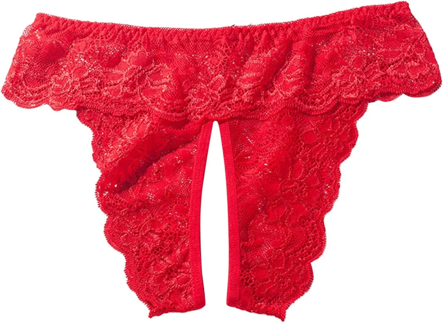 2024 Underwear for Women Womens Sexy Lace Panties Thong Low Rise Cotton Underwear Cutout Womens Sexy Lingerie
