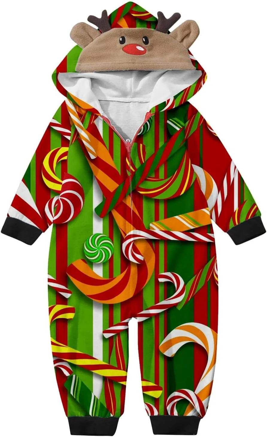 Christmas Pajamas,Family Christmas Pjs Matching Sets Holiday Jammies Letter Print Top and Plaid Pants Xmas Sleepwear