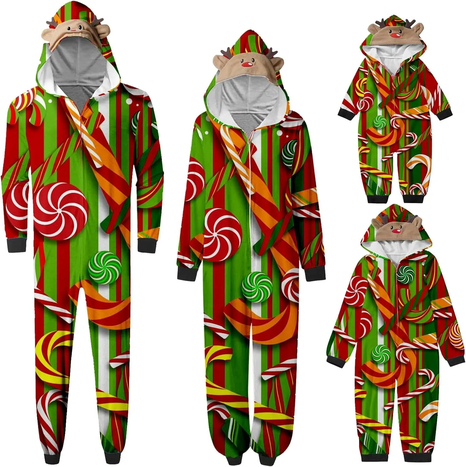 Christmas Pajamas,Family Christmas Pjs Matching Sets Holiday Jammies Letter Print Top and Plaid Pants Xmas Sleepwear