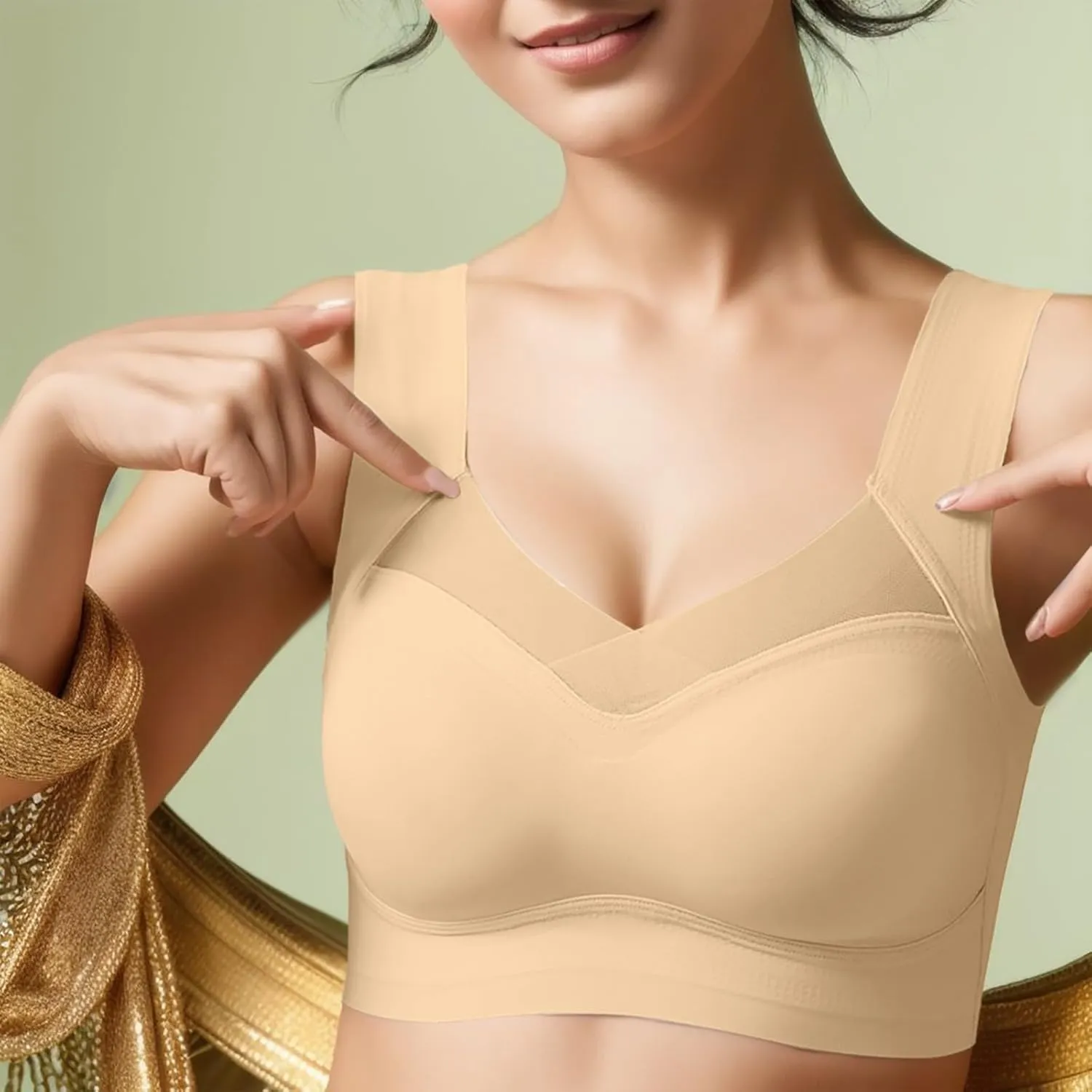 Dotmalls Bras for Older Women?Stylist Bra,Full Coverage Bras for Women Women?Stretchy?Daily Breathable Plus Size Stylists Bra