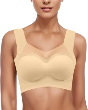 Dotmalls Bras for Older Women?Stylist Bra,Full Coverage Bras for Women Women?Stretchy?Daily Breathable Plus Size Stylists Bra
