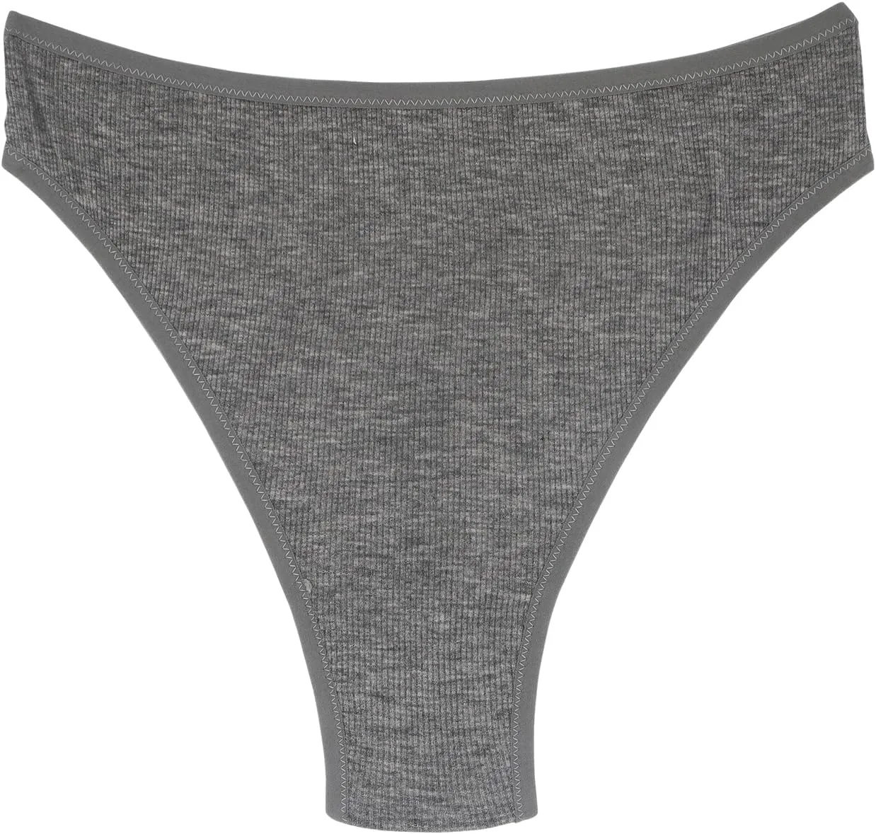 High Waisted Cotton Thongs Underwear For Women Breathable Sport Athletics Panties High Rise Plus Size Multipack