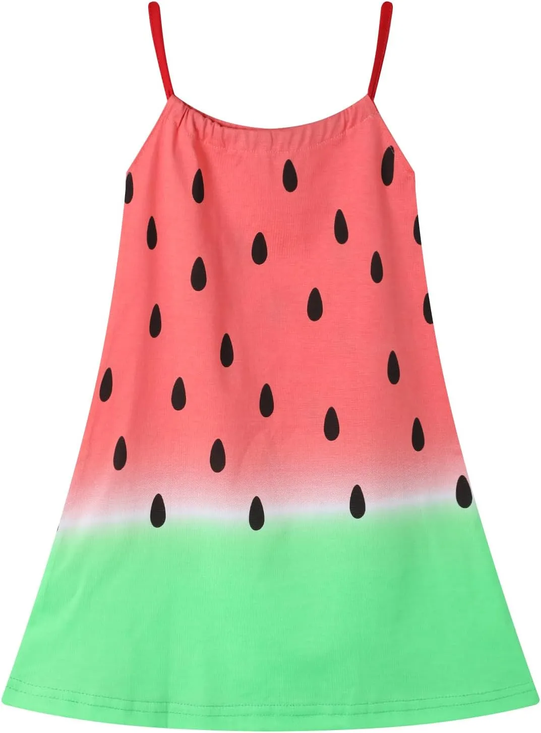 HILEELANG Girl Summer Short Outfits Sets Cami Slip Dress & Shorts Beach Clothing Sets 2-8 Years