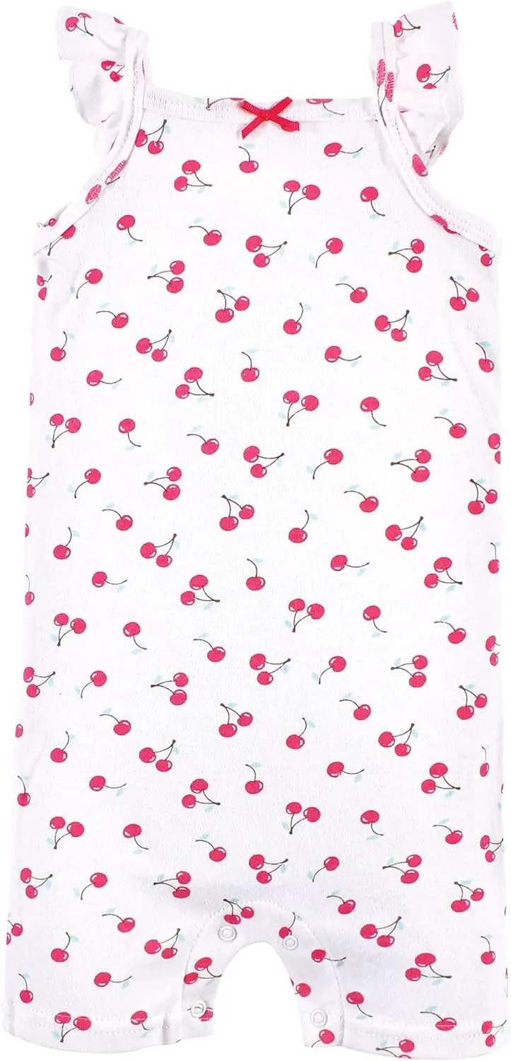 Hudson Baby Unisex Cotton Rompers