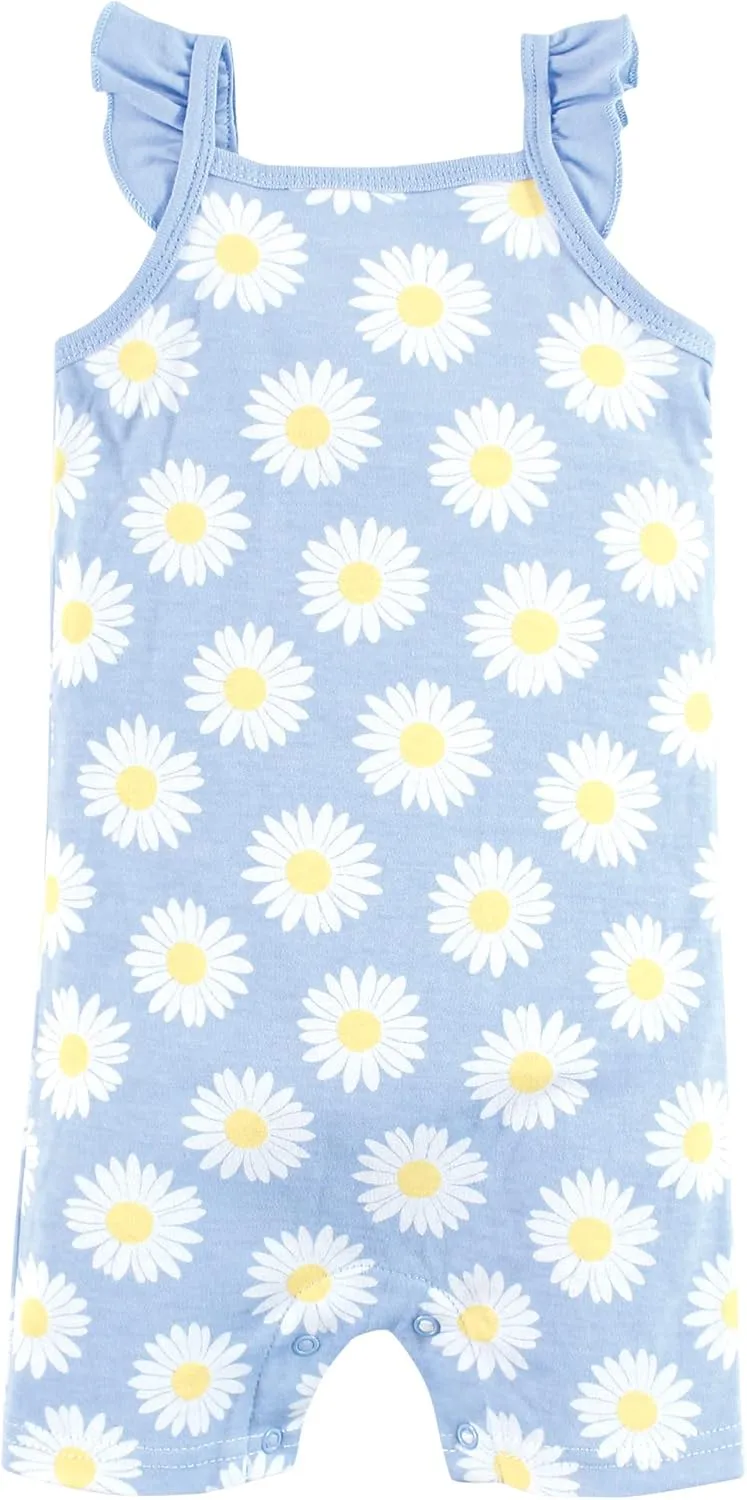 Hudson Baby Unisex Cotton Rompers