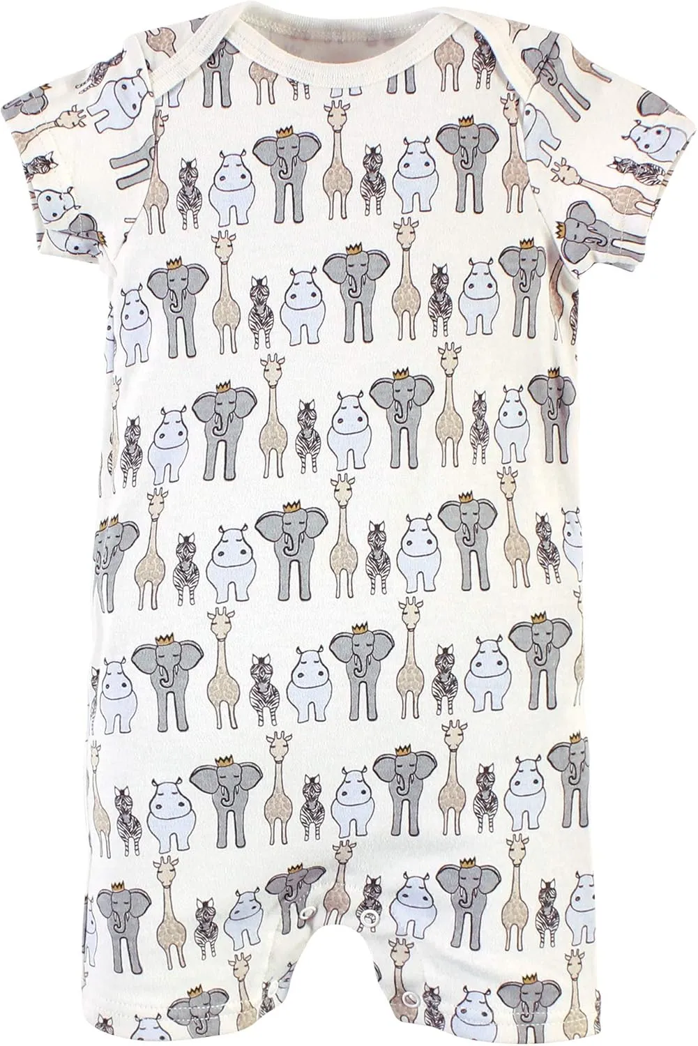 Hudson Baby Unisex Cotton Rompers