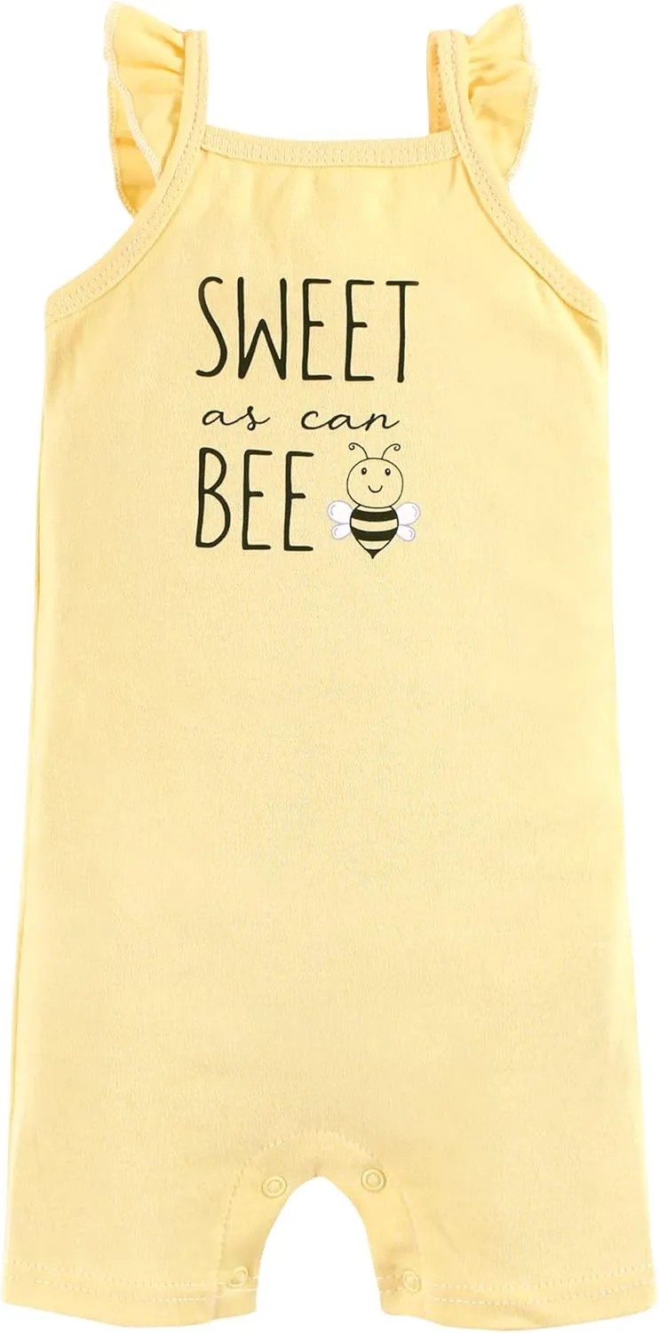 Hudson Baby Unisex Cotton Rompers
