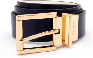 Kate Spade New York Women's 1.25 Inch Reversible Belt Smooth Split, Leather Accessory, Adjustable Sizing