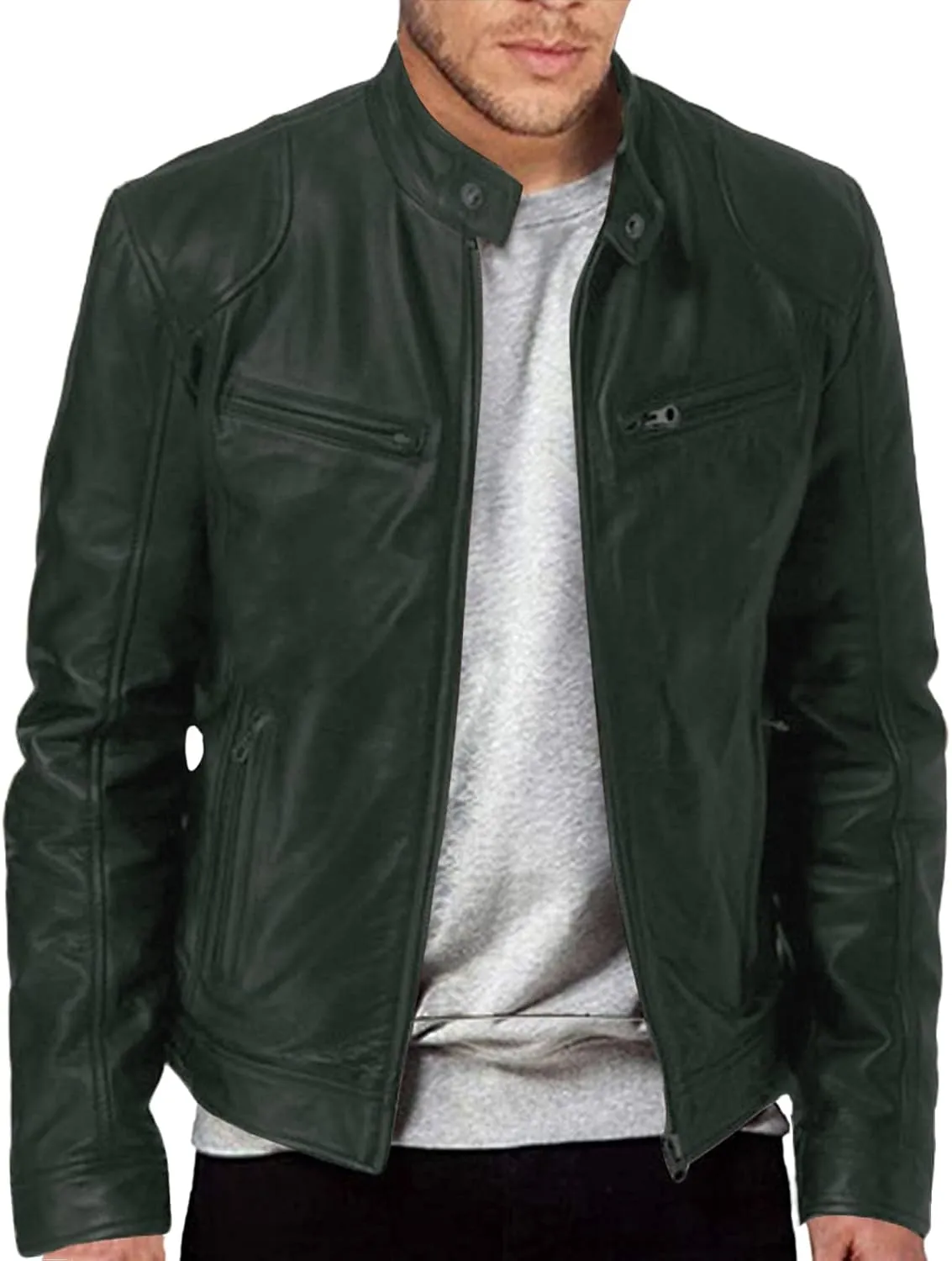 LCMTWX Men's Thicken Warm Winter Coat Coats Leisure Plus Size Hat Zip Pocket Cotton-Padded Warm Soft Winter Jackets for