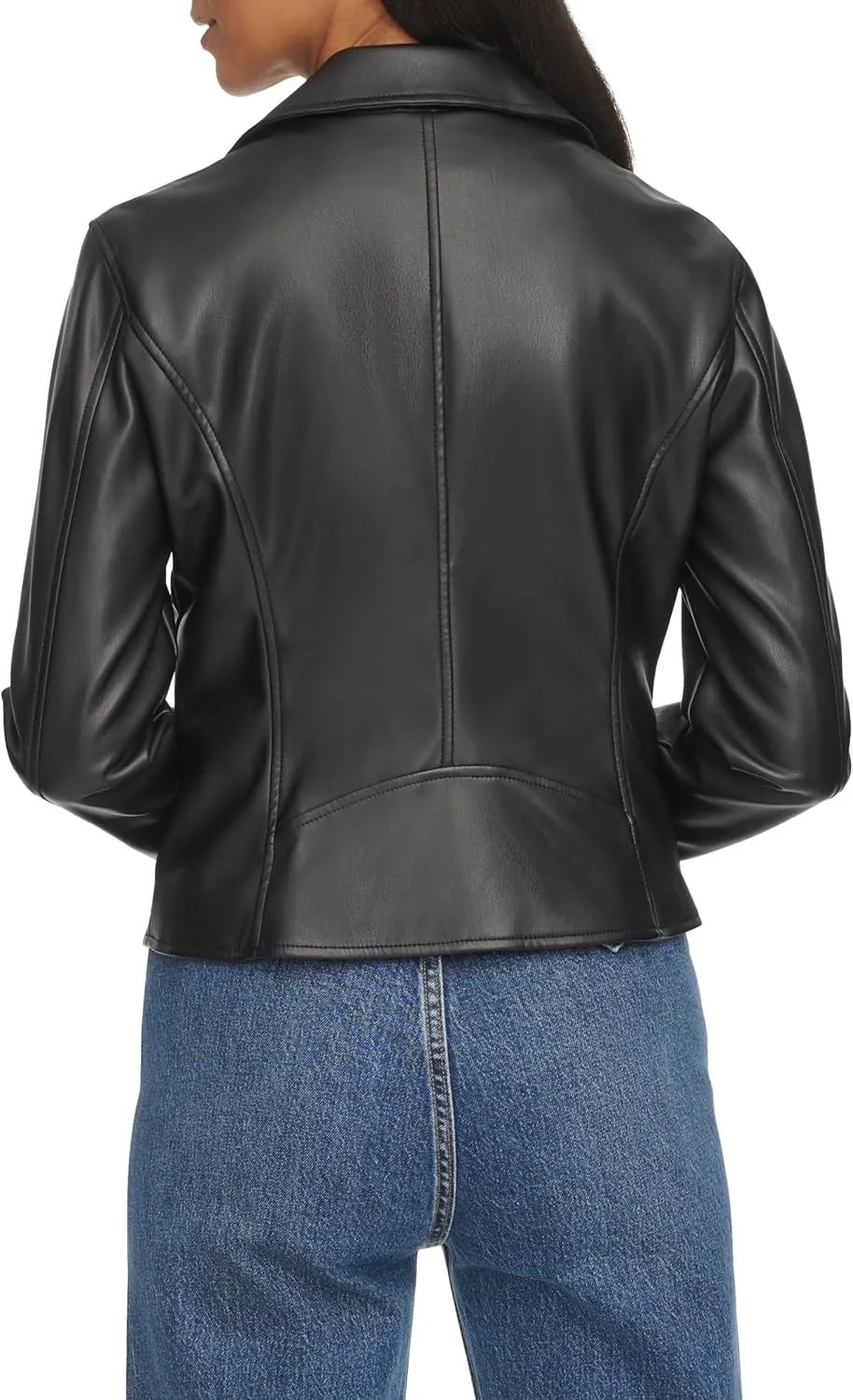 Levi's womens Smooth Faux Leather Moto (Standard and Plus Sizes)