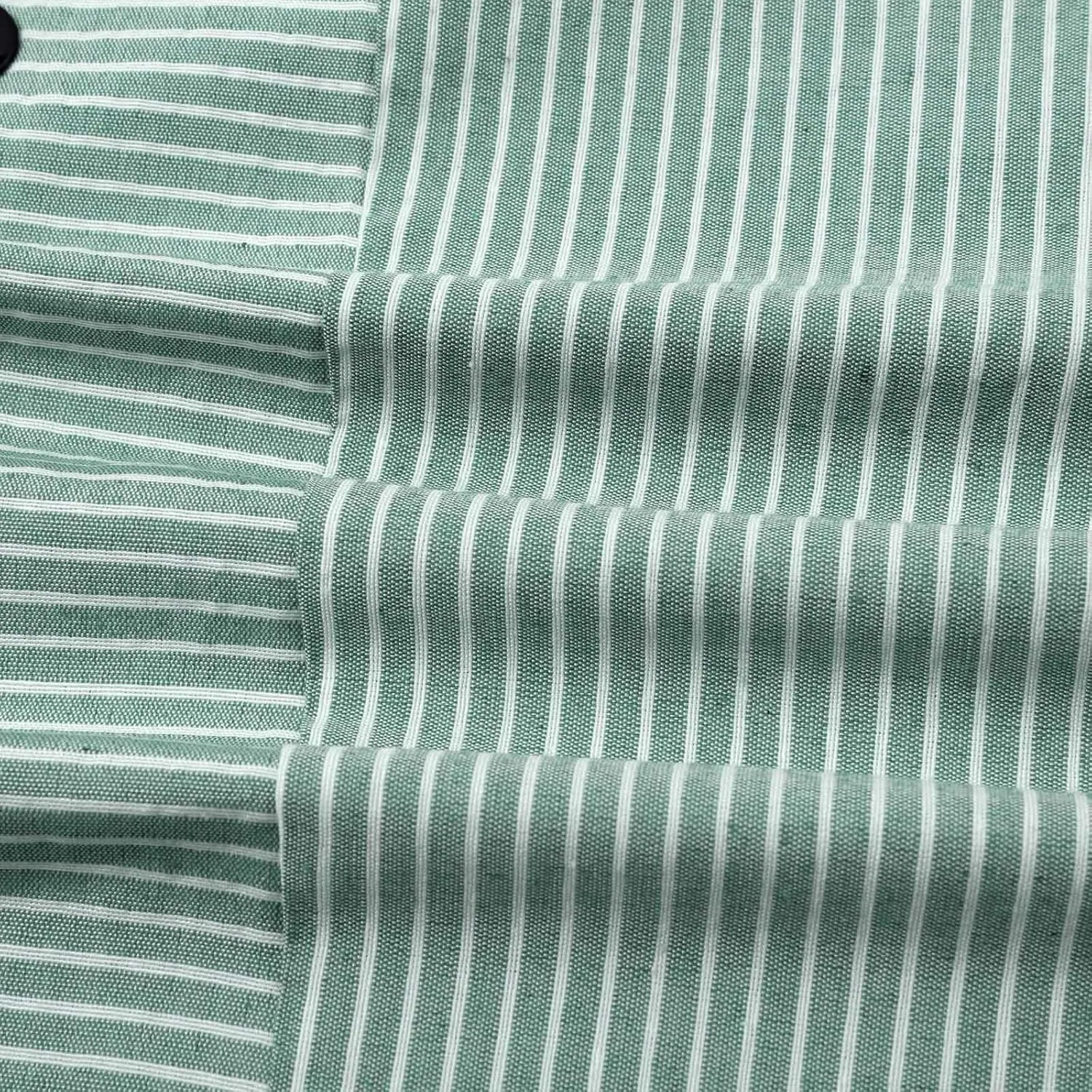 Linen Pants for Women 2025 Plus Size Trendy Striped Spring Summer Gauze Pants Casual Elastic Waist Comfy Trousers