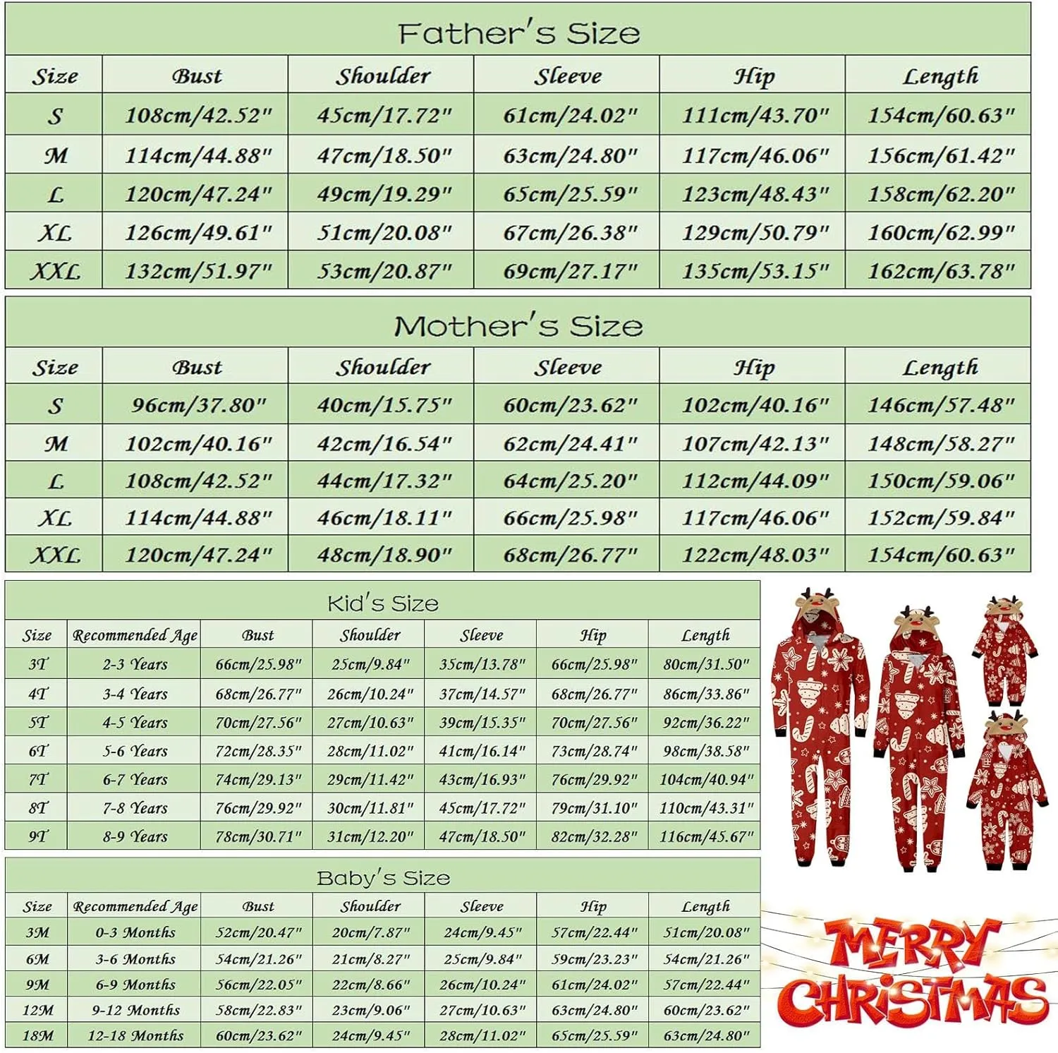 Matching Family Christmas Pajama Sets Womens Mens Kids Pjs Long Sleeve Sleepwear Holiday Lounge Sets