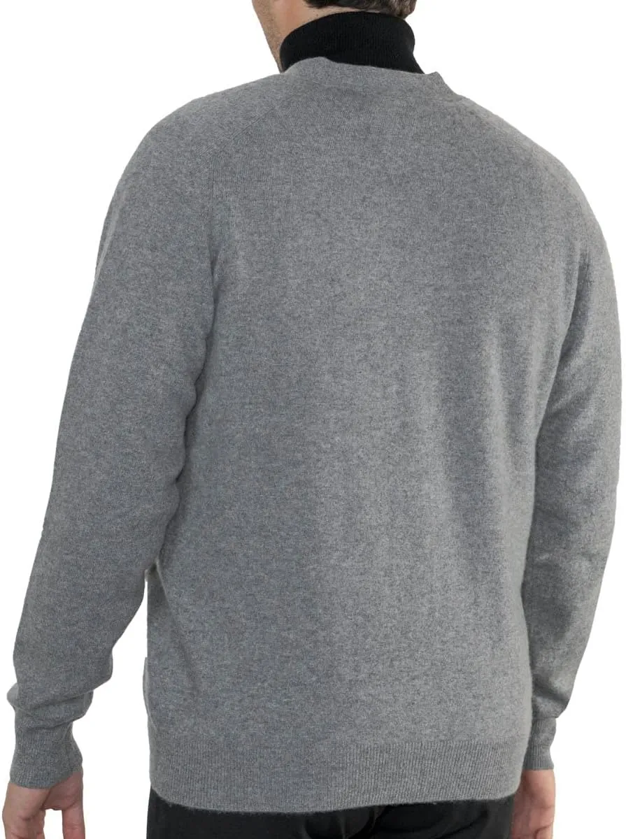 Men's Pure Cashmere Classic Cardigan