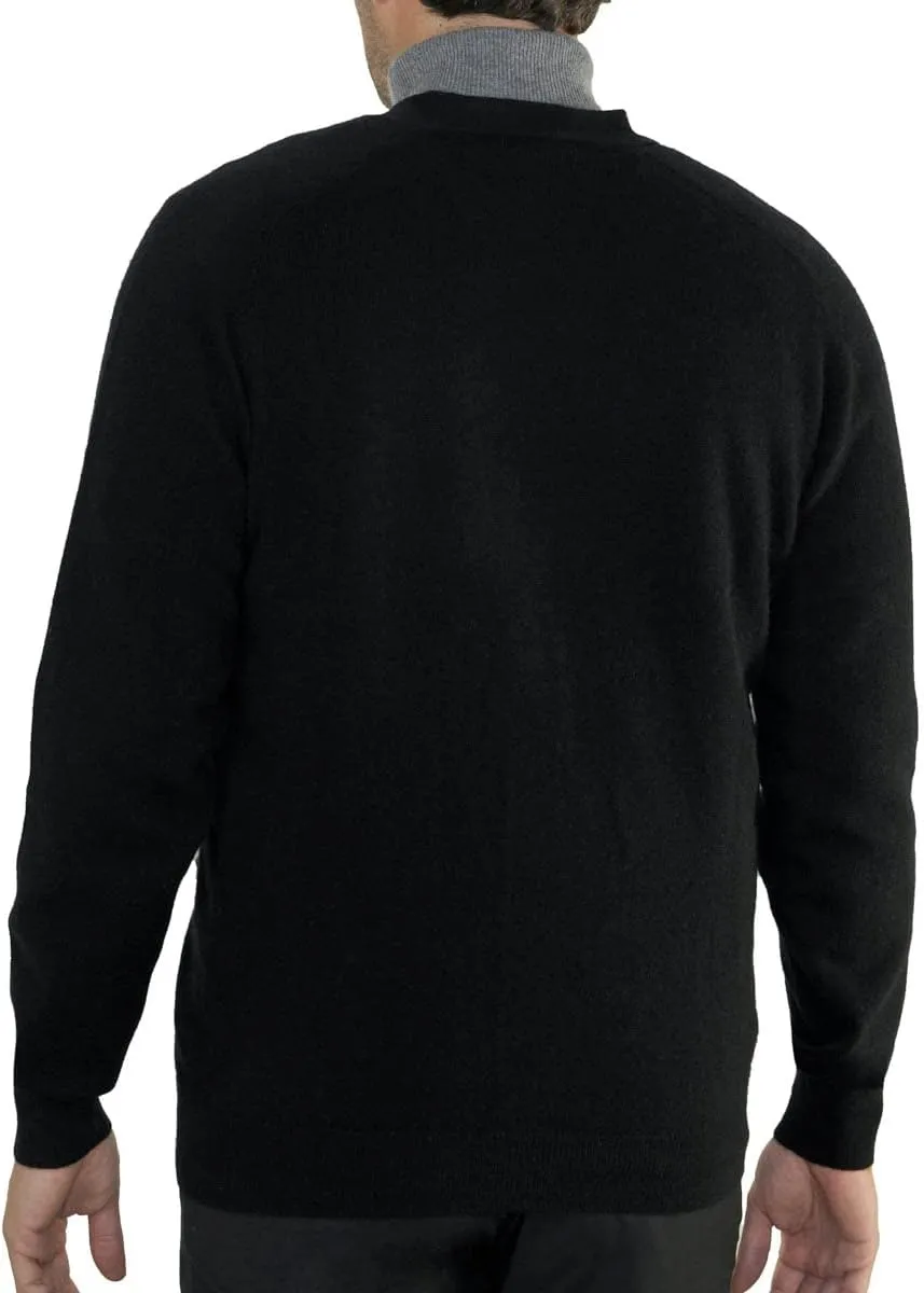 Men's Pure Cashmere Classic Cardigan