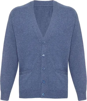 Men's Pure Cashmere Classic Cardigan