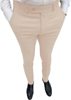 Men’s Slim Fit & Classic Fit Pants for Men Classic Fit Stretch Chino Pant Formal Dress Pants