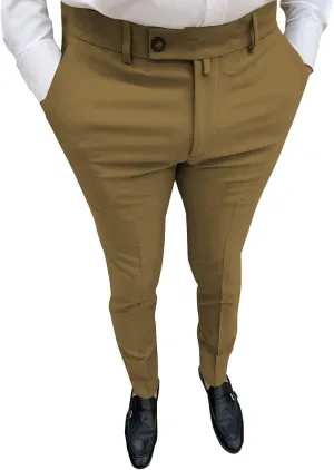 Men’s Slim Fit & Classic Fit Pants for Men Classic Fit Stretch Chino Pant Formal Dress Pants