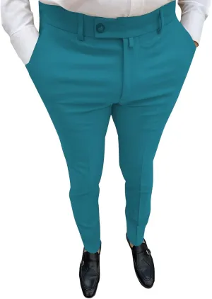 Men’s Slim Fit & Classic Fit Pants for Men Classic Fit Stretch Chino Pant Formal Dress Pants