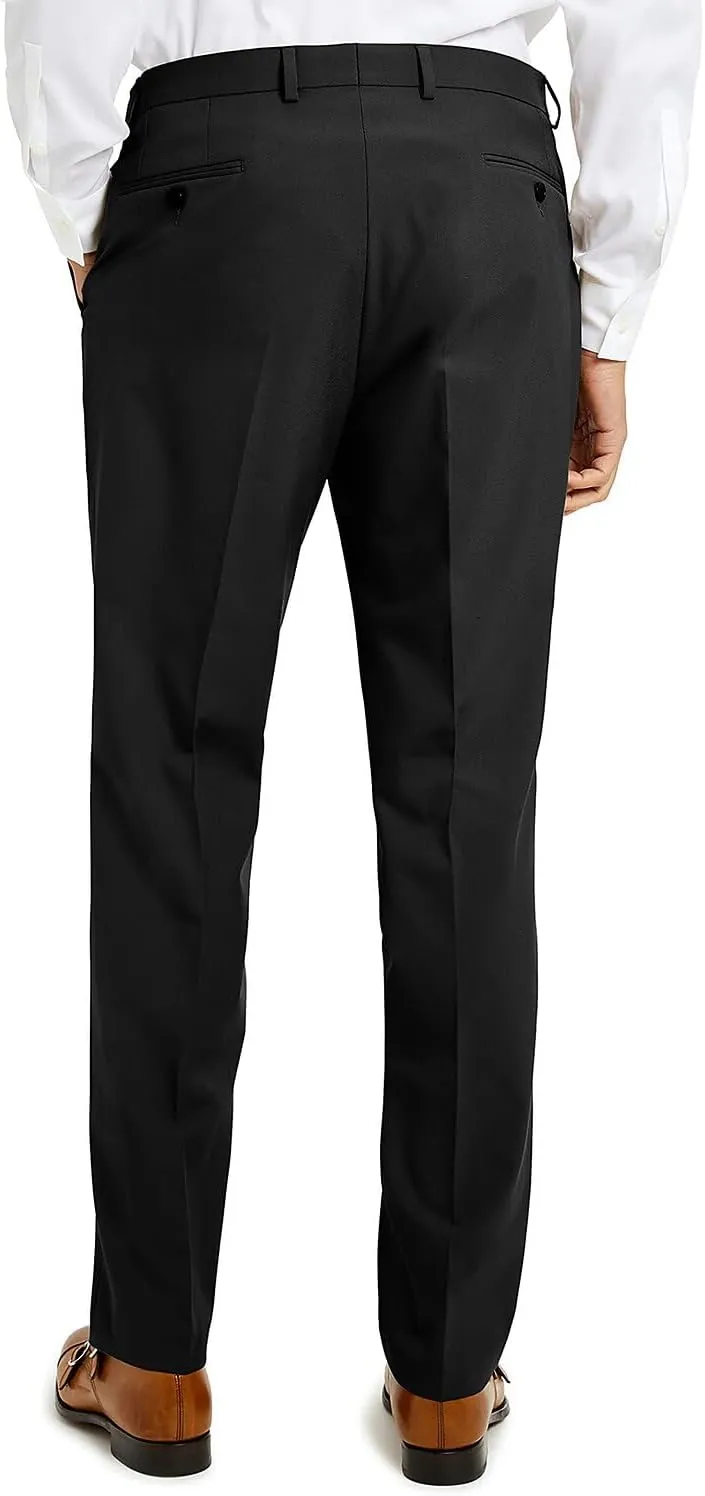 Men’s Slim Fit & Classic Fit Pants for Men Classic Fit Stretch Chino Pant Formal Dress Pants