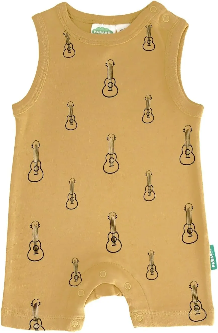 PARADE Organic Tank Rompers - Signature Prints
