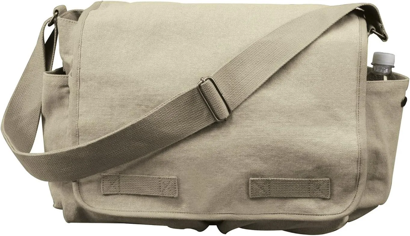 Rothco Classic Canvas Messenger Bag