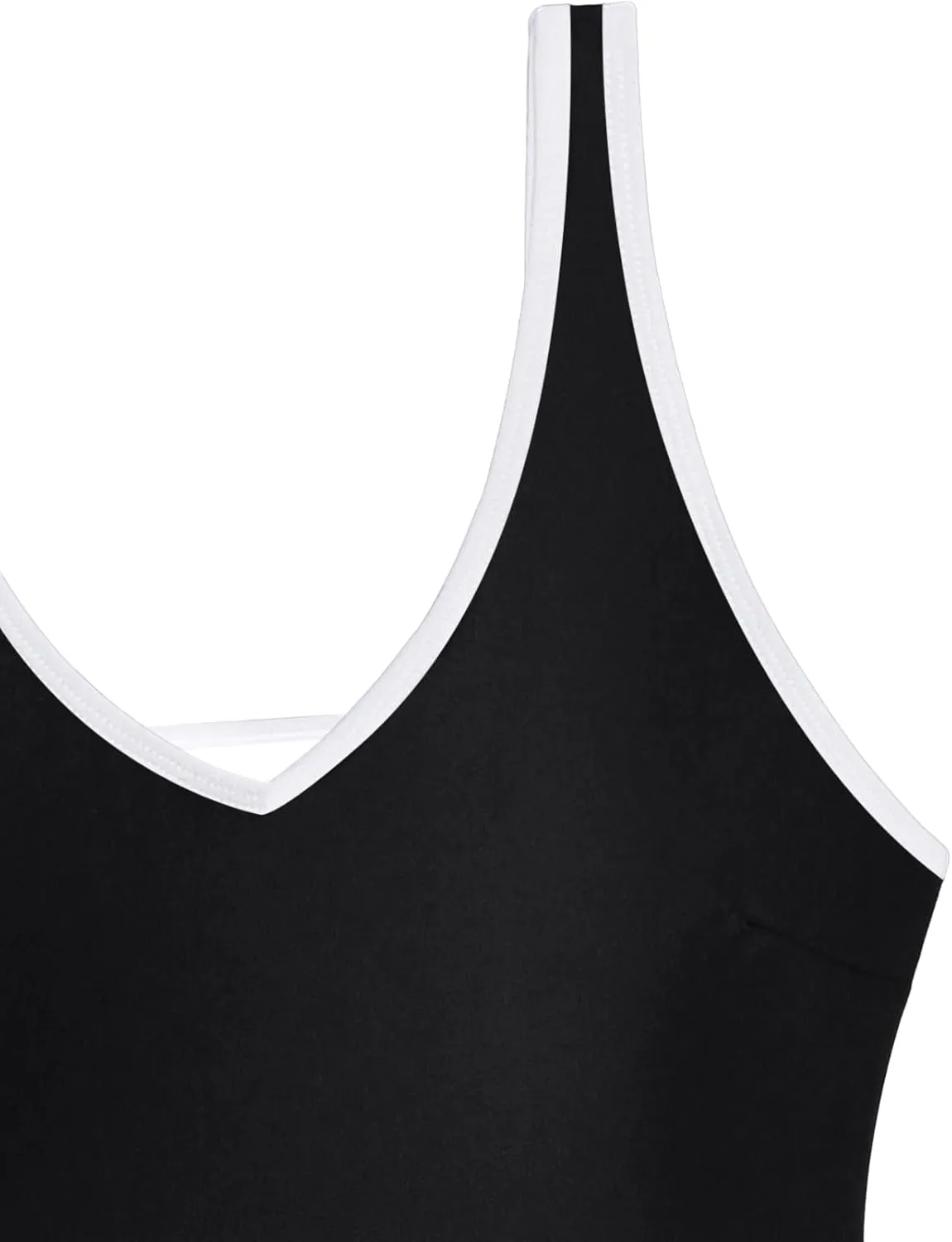 Sexy Backless Cheeky High Cut Leg Thong V Neck Tummy Control One Piece Swimsuit