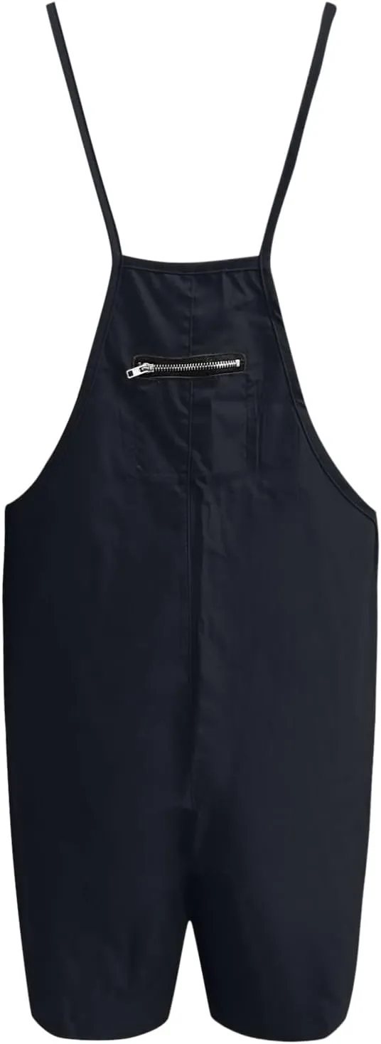 SHAOBGE Womens Jumpsuits Casual Summer Onesie Rompers Sleeveless Loose Baggy Overalls Jumpers with Pockets 2024 Clothes