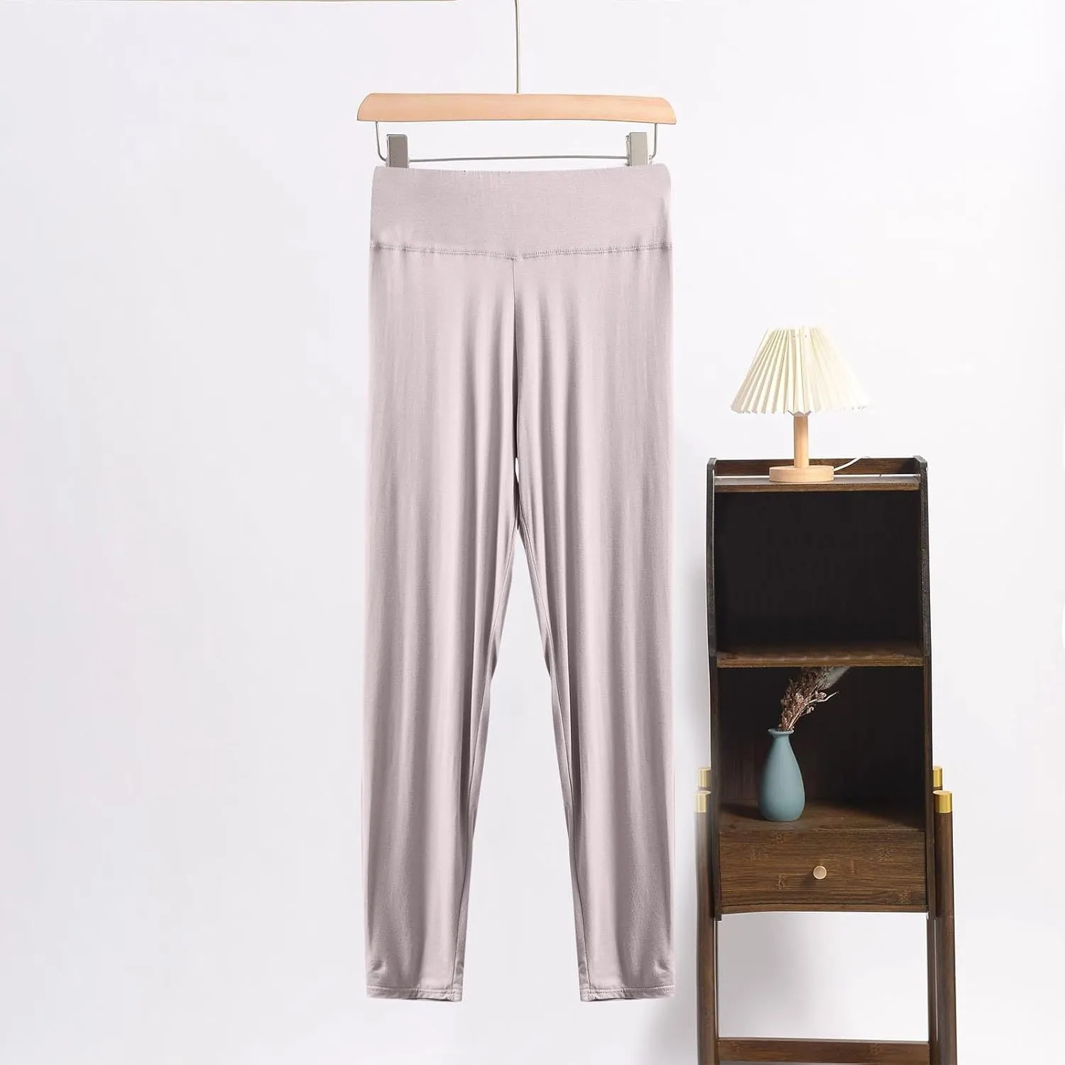 Soft Modal Lounge Pants for Women Comfy Summer Pajamas Loose Elastic Waist Pj Bottoms Sleepwear Cropped Yoga Pants