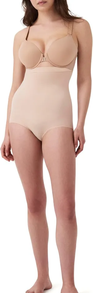 SPANXsculpt Seamless Power High-Waisted Brief - Lightweight All-Day Comfort - Core Control Shapewear - High-Waisted Underwear