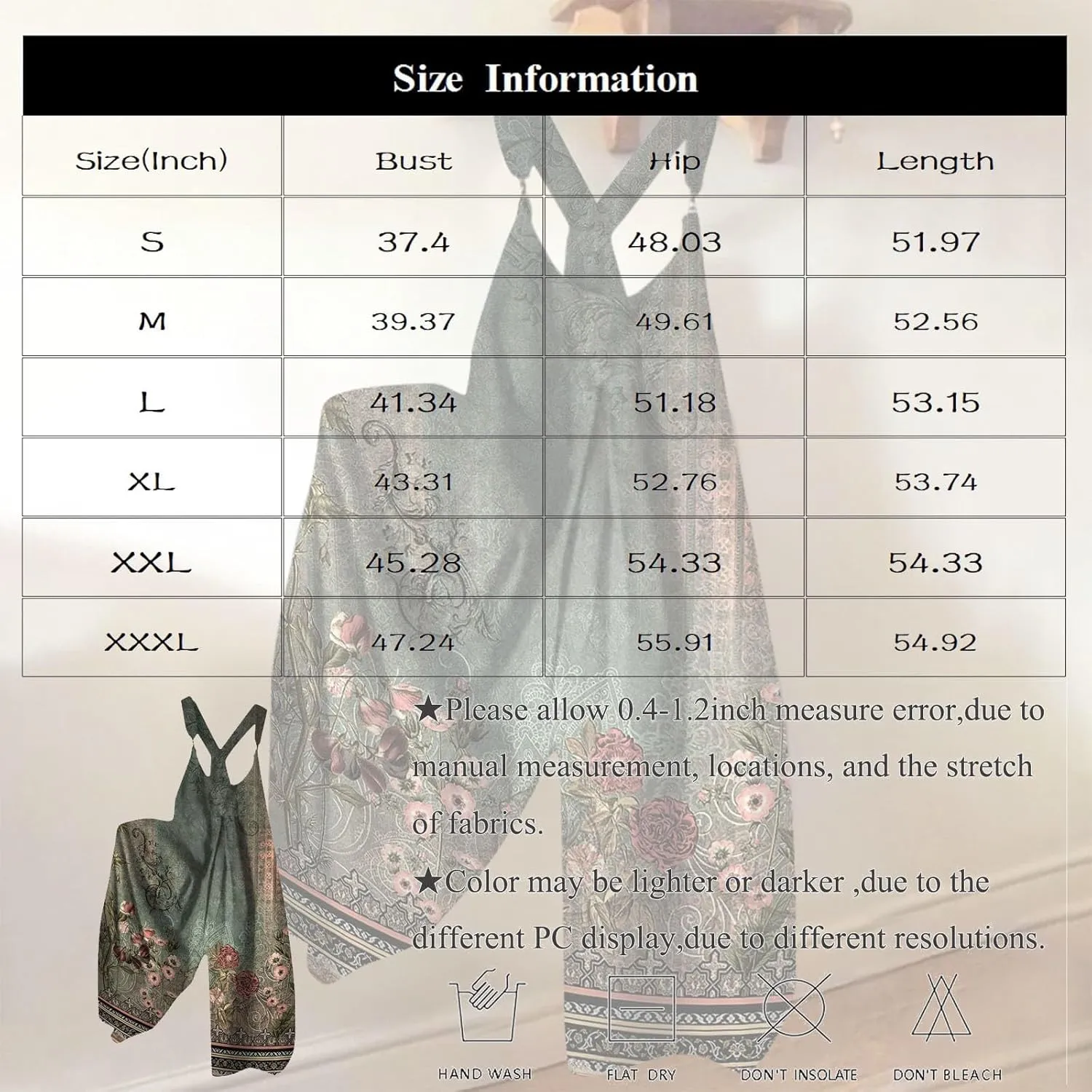 Summer Overalls for Women 2025 Wide Leg Baggy Jumpsuits Spaghetti Strap Boho Floral Printed Loose Fit Rompers