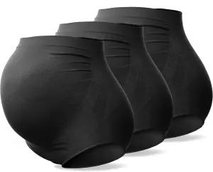 SUNNYBUY Women's Maternity High Waist Underwear Pregnancy Seamless Soft Hipster Panties Over Bump