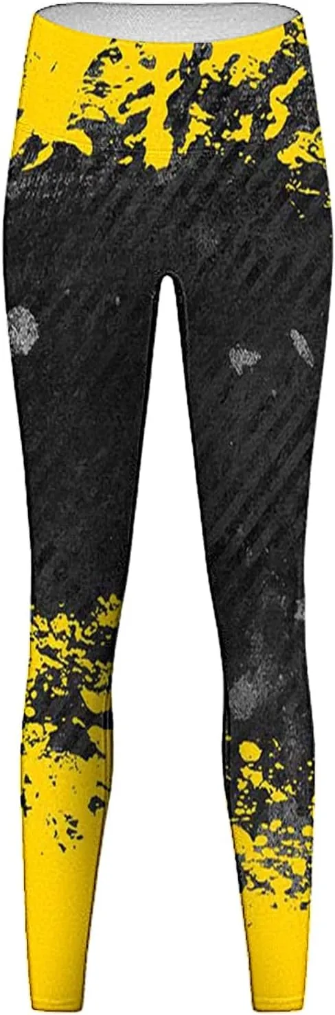 Thermal Leggings for Women Compression High Elastic Waisted Summer Soft Tummy Control Stretchy Fashion Workout Yoga Panties