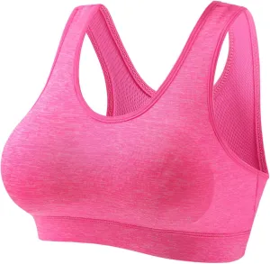Underwear for Women Yoga Wear Running Back Training Soft Touch Strappy Stretchy Sports Shock-Proof Breasted Bra