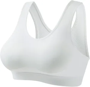 Underwear for Women Yoga Wear Running Back Training Soft Touch Strappy Stretchy Sports Shock-Proof Breasted Bra