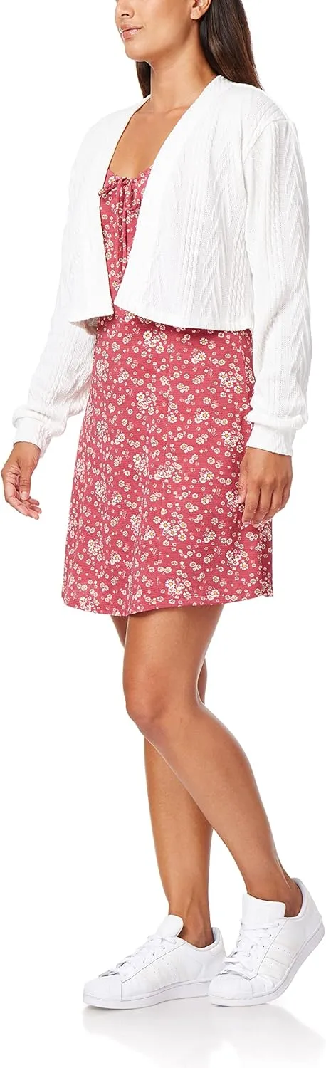 WallFlower womens 2-piece Sweater and Dress Set