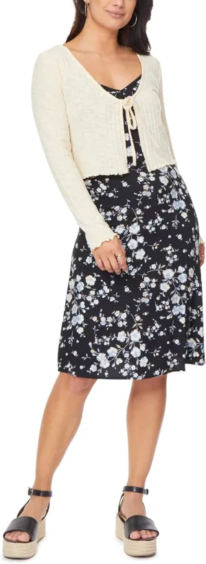 WallFlower womens 2-piece Sweater and Dress Set