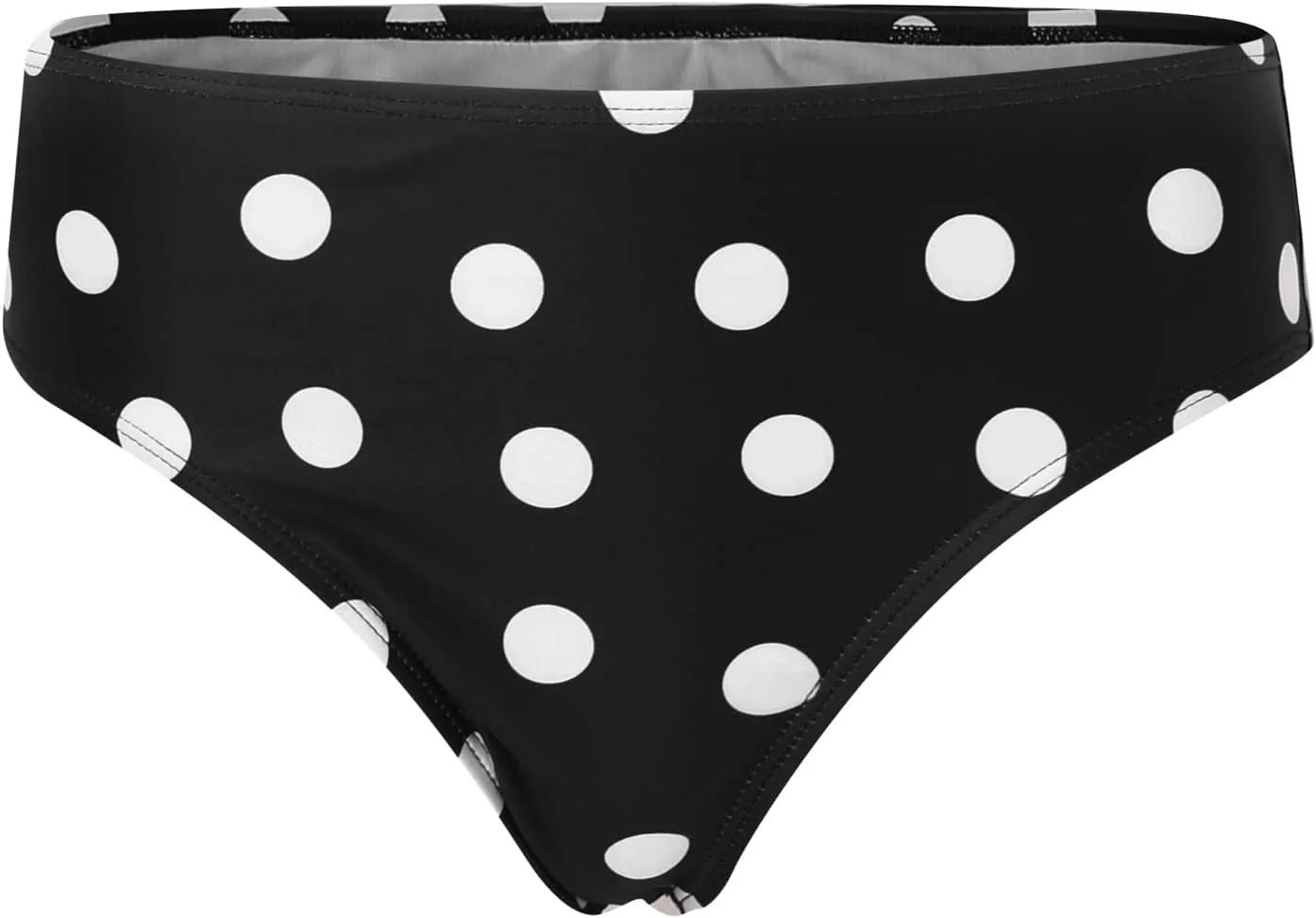 Women Swimwear Dot Print High Waisted Bikini Sexy Push Up Swimsuit Vintage Two Piece Retro V-Neck Halter