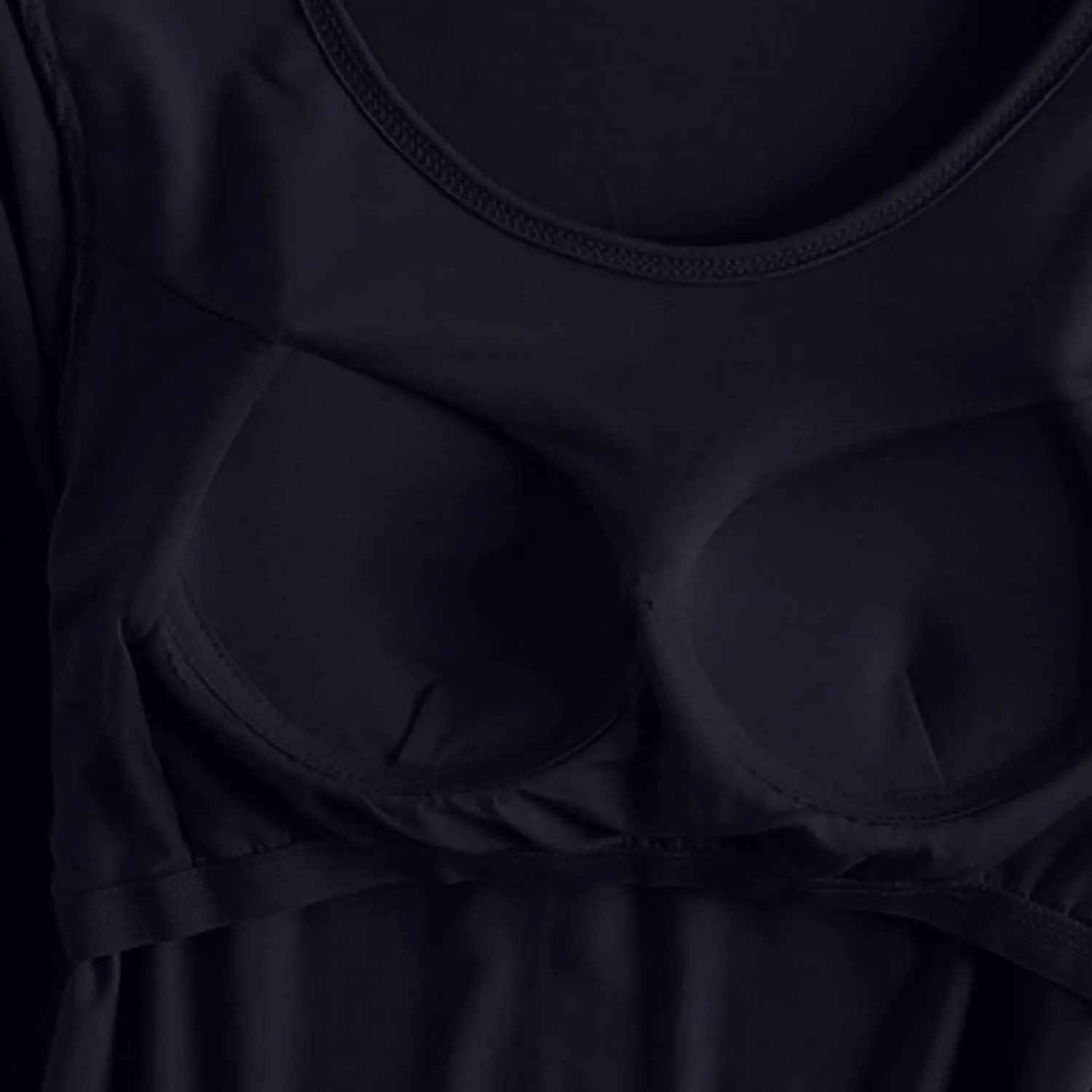Womens Modal T Shirt Built-in Bra Padded Casual Tops Long Sleeve Crew Neck Shirts Wireless Bra Soft Pajama Sleepwear