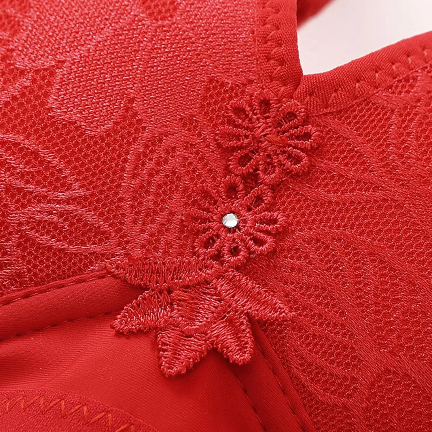 Women's Plus Size Bras Soft Thin Underwire Support Sleep Bra Underwear Anti Sagging Gathered Women Bras Wireless Cotton