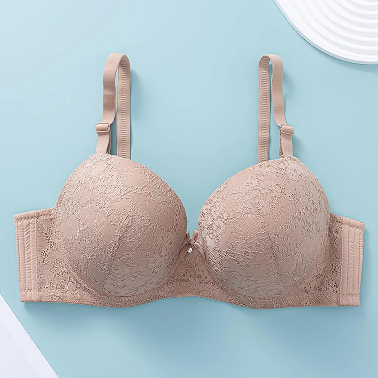Women's Plus Size Bras Soft Thin Underwire Support Sleep Bra Underwear Anti Sagging Women's Sports Bras High Support