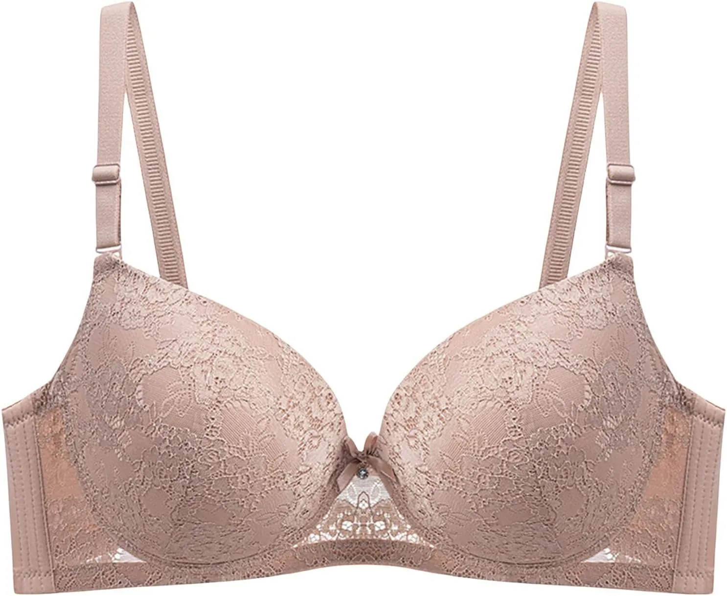 Women's Plus Size Bras Soft Thin Underwire Support Sleep Bra Underwear Anti Sagging Women's Sports Bras High Support