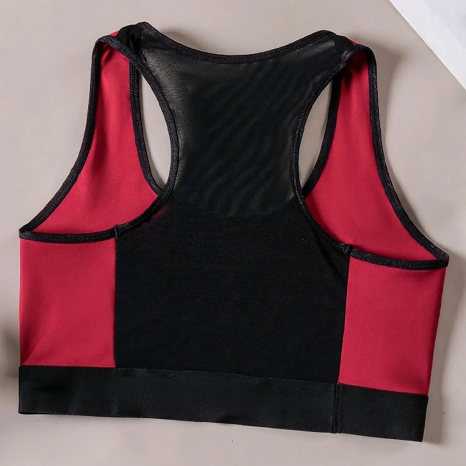 Women's Racerback Sport Bra Full Coverage Support Quick Dry T-Shirt Bralettes No Underwire Running Athletic Yoga Bra