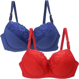 Womens Seamless Bra 36/80 38/85 40/90 42/95 44/100 BCDE Cup Bra Sexy Lace Bra for Women Exercise Athletic Bras Women