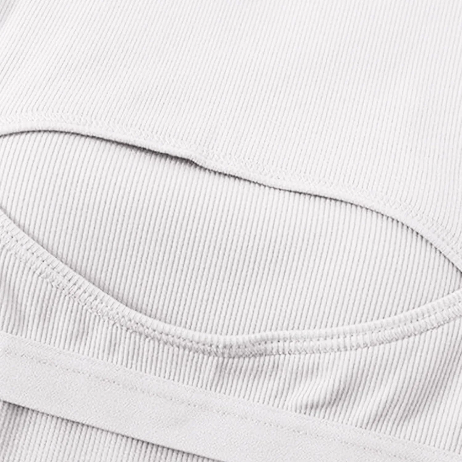 Womens Tank Top Built in Bra Notch V Neck Smooth Soft Lightweight Crop Smooth Athletic Workout Yoga Tanks Undershirt