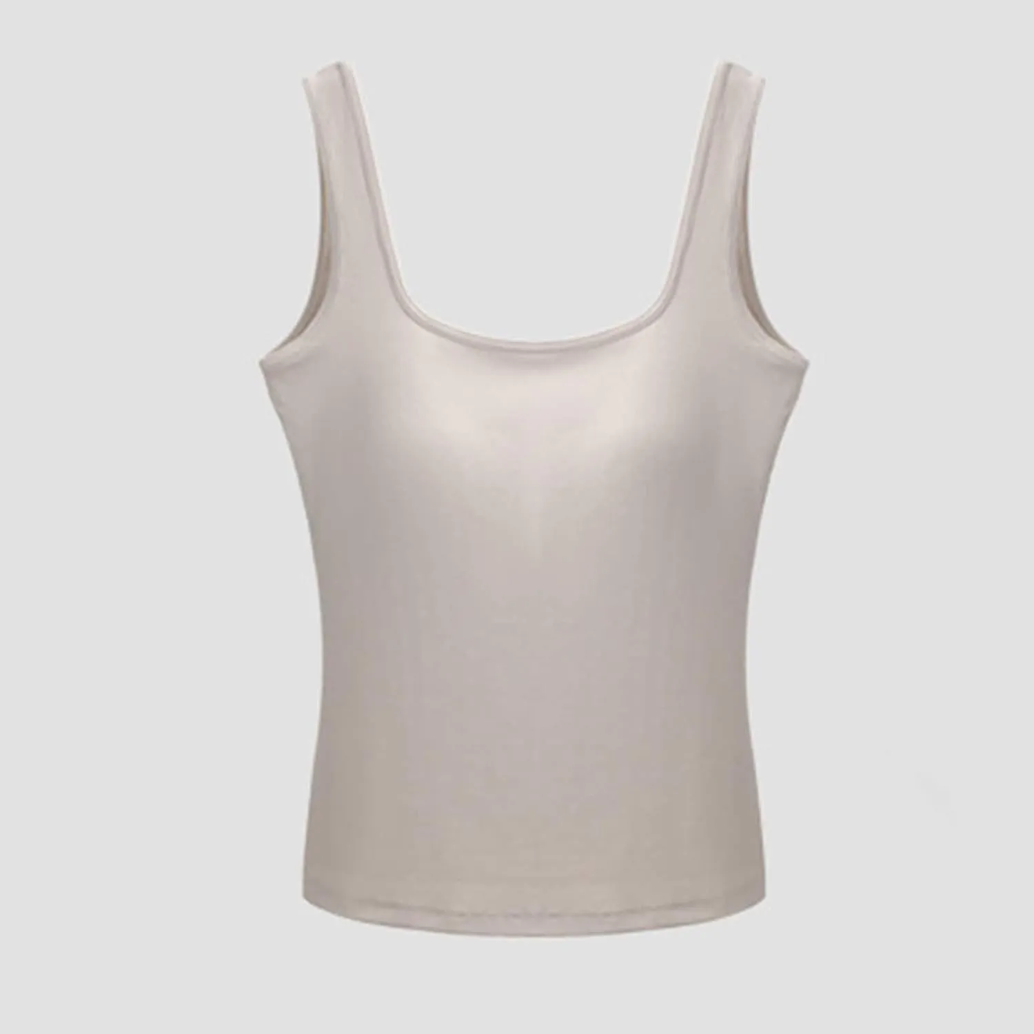 Women's Workout Racerback Tank Tops Fast Dry Basic Sport Camisole Top Lightweight Casual Lounge Smooth Tanks