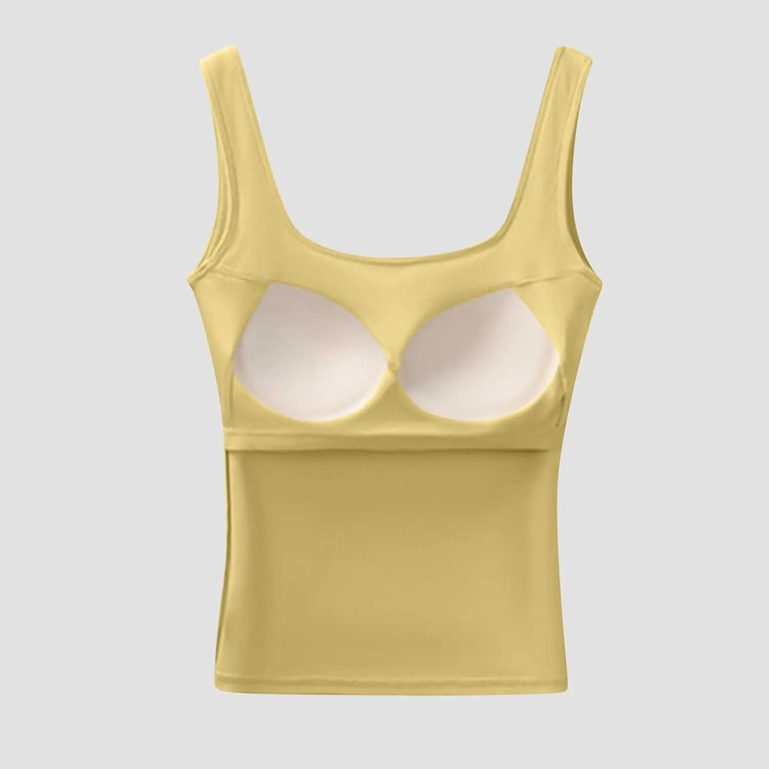 Women's Workout Racerback Tank Tops Fast Dry Basic Sport Camisole Top Lightweight Casual Lounge Smooth Tanks
