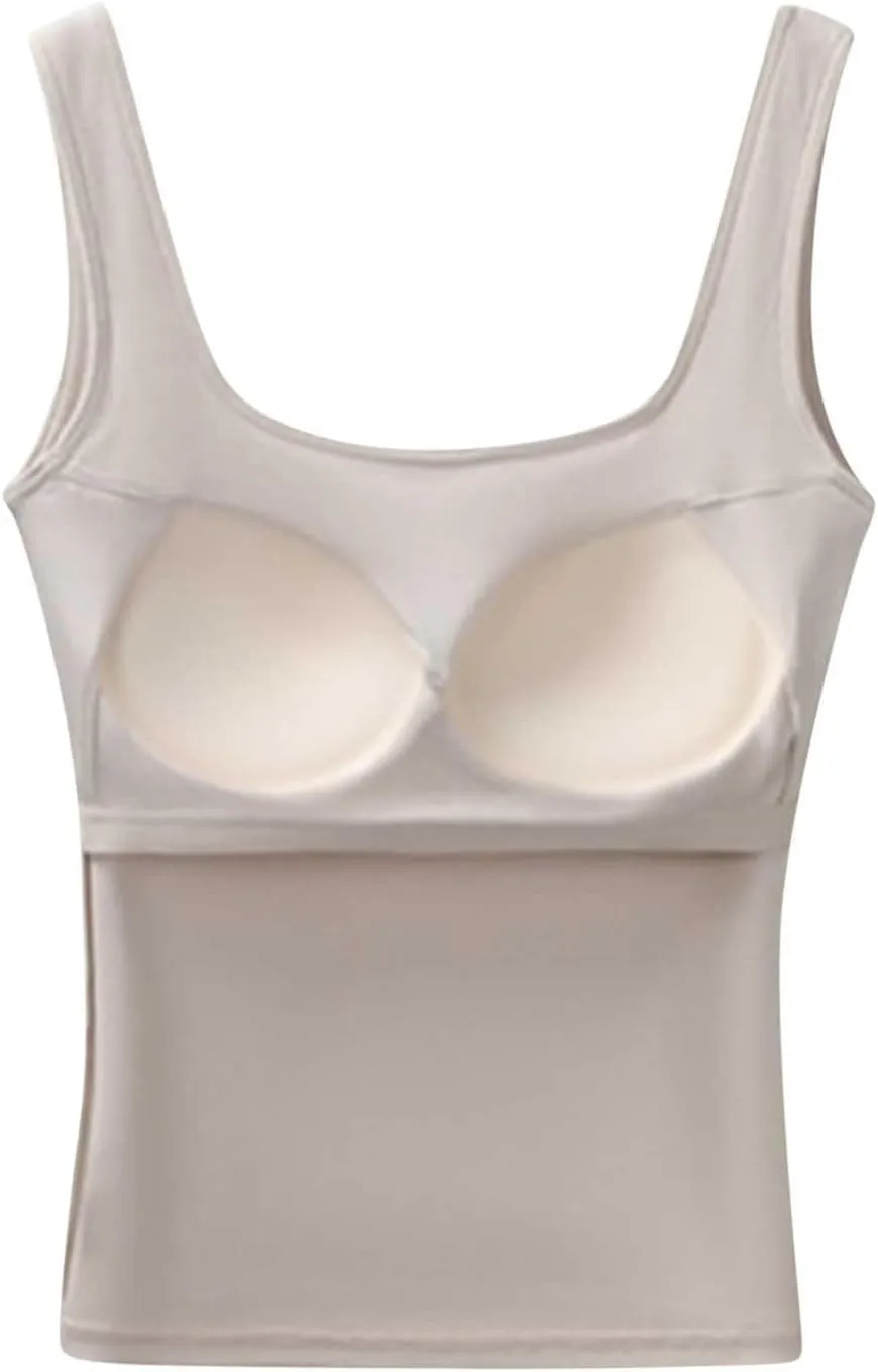 Women's Workout Racerback Tank Tops Fast Dry Basic Sport Camisole Top Lightweight Casual Lounge Smooth Tanks