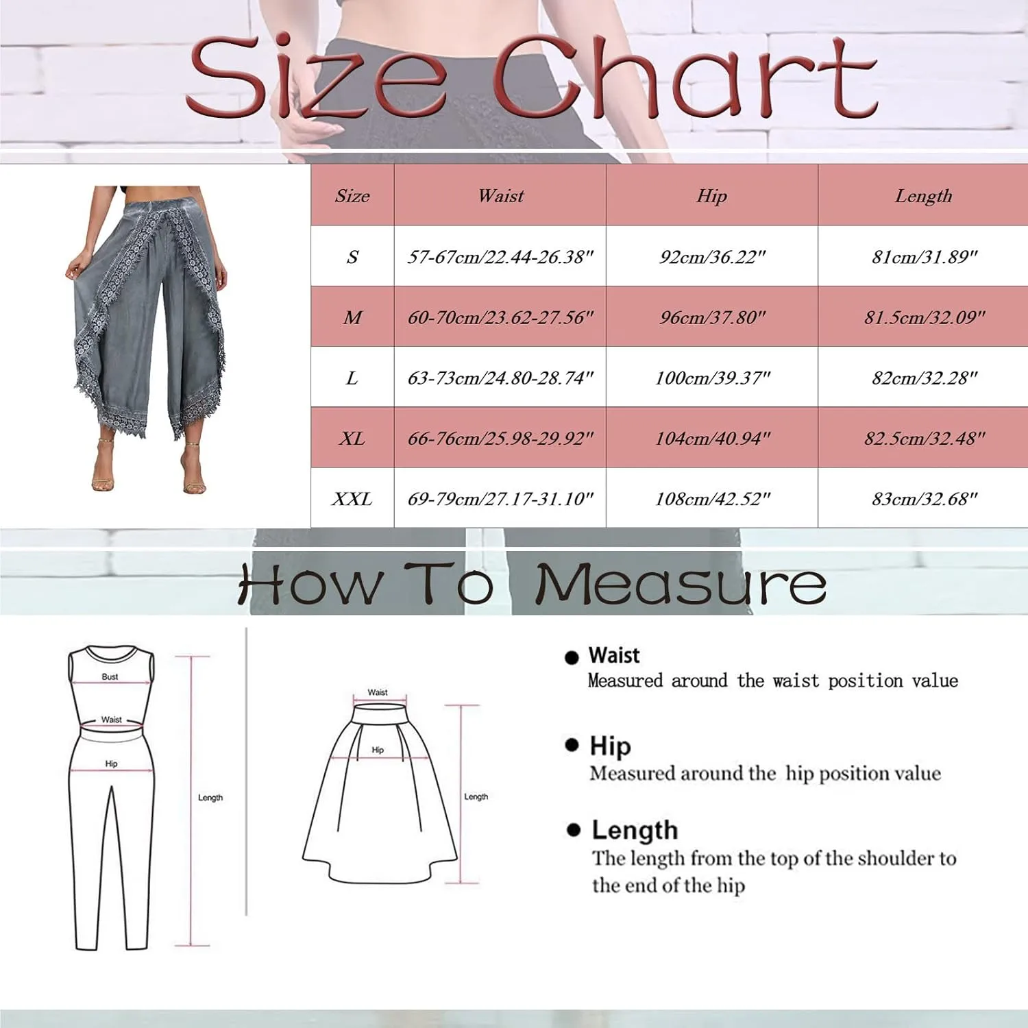 ZYXTIM Women Summer Boho Floral Printed Layered Wide Leg Pants Side Split Elastic Waist Loose Casual Beach Palazzo Pant Capri